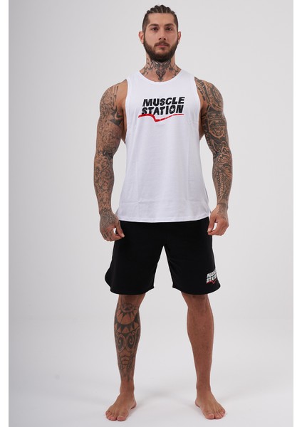 Toughman Tank Top M Beyaz Atlet fiyatları