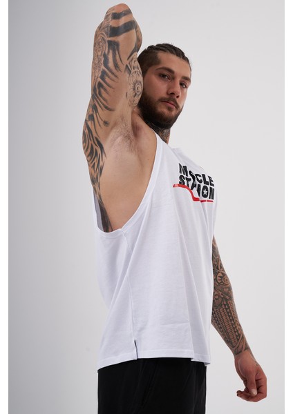 Toughman Tank Top M Beyaz Atlet fırsatları