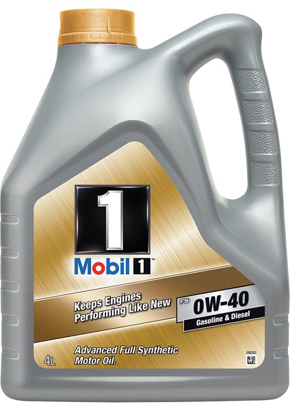 1 FS 0W-40 Benzinli ve Dizel Araçlar için 4 Litre Motor Yağı ( Üretim Yılı: 2023 )
