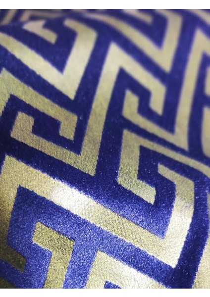 Luxury Gece Mavisi Kare Kırlent Kılıfı