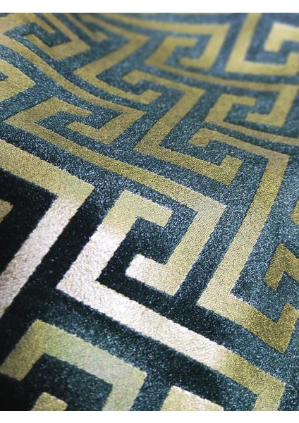 Luxury Zümrüt Yeşili Kare Kırlent Kılıfı