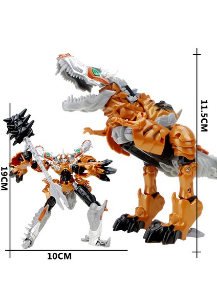 19CM Yükseklik Dönüşüm Deformasyon Robot Oyuncak Aksiyon Figürleri Oyuncaklar (Yurt Dışından)