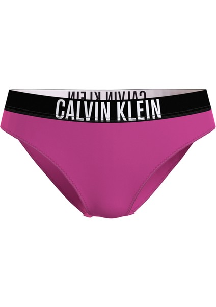 Baskılı Mor Kadın Bikini Alt