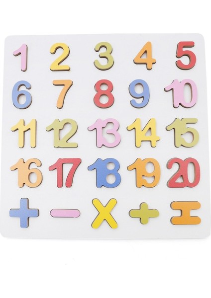 Wooden Toys Ahşap Eğitici Oyuncak Renkli Kabartmalı Harfler HMH-116 + Renkli Kabartmalı Sayılar HMH-123 modelleri