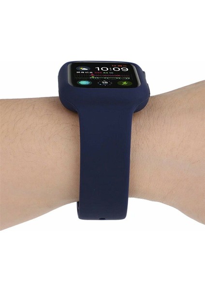 Apple Watch Uyumlu 42 mm Kordon Kayış 360 Komple Çerçeve Korumalı Silikon fiyatları