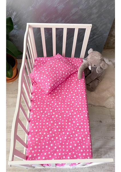 Lastikli Çarşaf Ve Yastık Kılıfı Takımı 80x180 Cm