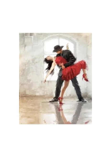 Sayılarla Boyama Seti Kasnaklı Tango 50 x 65 cm