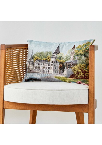 Boğaziçi Bej Iç Dolgulu Kırlent 32X50 cm