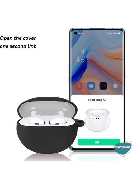 Oppo Enco Air Mat Silikon Kılıf Lavanta Grisi fırsatları
