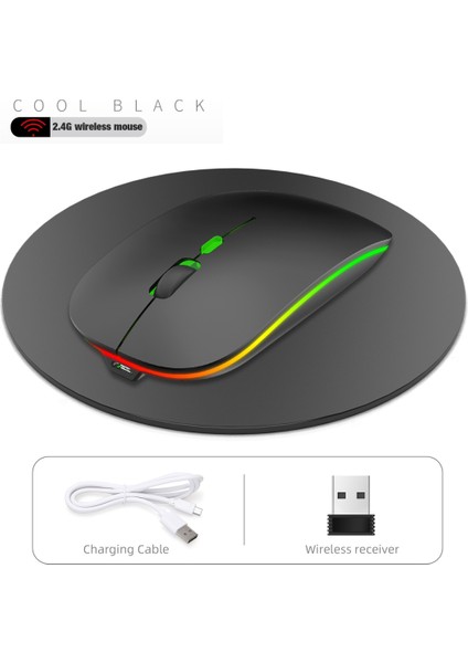 M40 4 Anahtar 2.4g Renkli Kablosuz Sessiz Fare (Siyah) (Yurt Dışından) modelleri