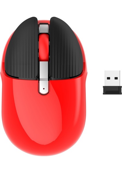 M106 2.4 Ghz 1600 Dpı Tek Modlu Kablosuz Fare USB Şarj Edilebilir (Siyah) (Yurt Dışından)