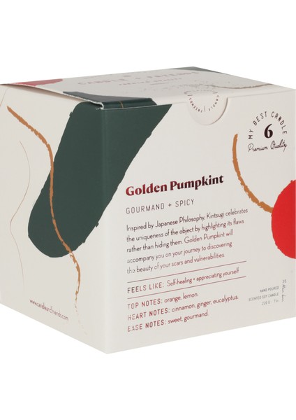 Golden Pumpkint Teneke Mum 220GR.