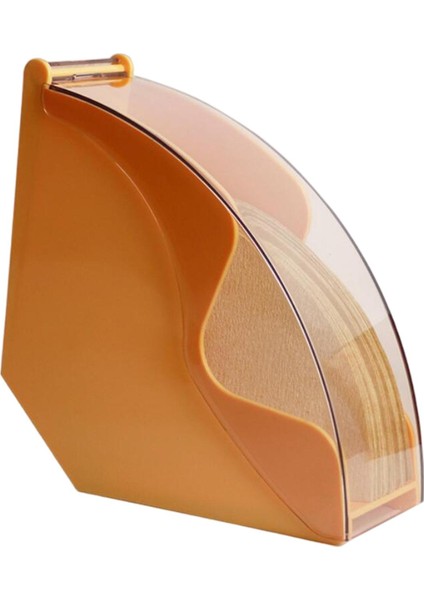 Toz Geçirmez Kahve Filtresi Tutucu Çok Fonksiyonlu Peçeteler Dağıtıcı Raf Turuncu fiyatları