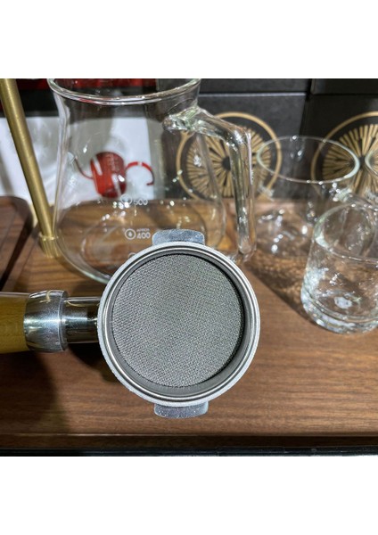 Kahve Filtresi Plaka Duş Ekran Kalınlığı Kahve Makinesi Kolu Parçaları Için 51MM