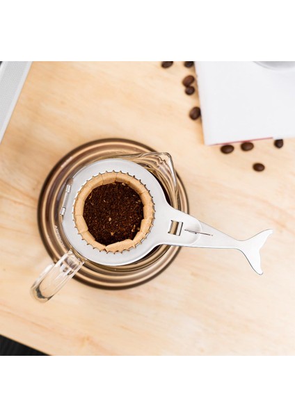 Barista Ofis Evi Için Temizlik Fırçası Ile Kahve Damlatıcı Dökün