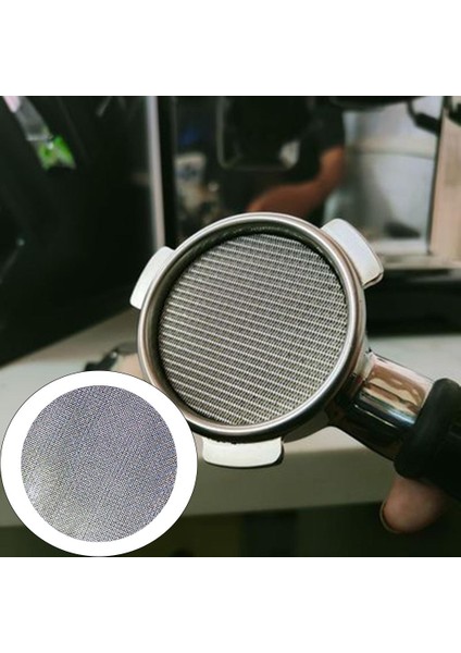 Kahve Filtresi Plaka Fransız Basın 58.5mm Için Paslanmaz Çelik Yedek Parçalar modelleri