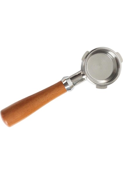 Baosity Kahve Makinesi 58MM Kahve Dipsiz Portafilter Filtresi Hiçbir Baz Ahşap Saplı B Değiştirir(Yurt Dışından)