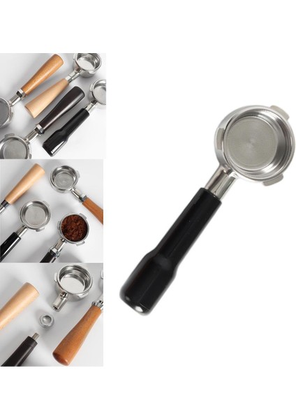 Baosity Kahve Makinesi 58MM Kahve Dipsiz Portafilter Filtresi Hiçbir Baz Ahşap Saplı B Değiştirir(Yurt Dışından) indirimleri