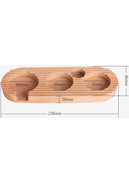 Baosity Kahve Sabotaj Tutucu Düzenli Katı 4 Yuvaları Ev Mutfak Espresso Için Tamping 51MM(Yurt Dışından)
