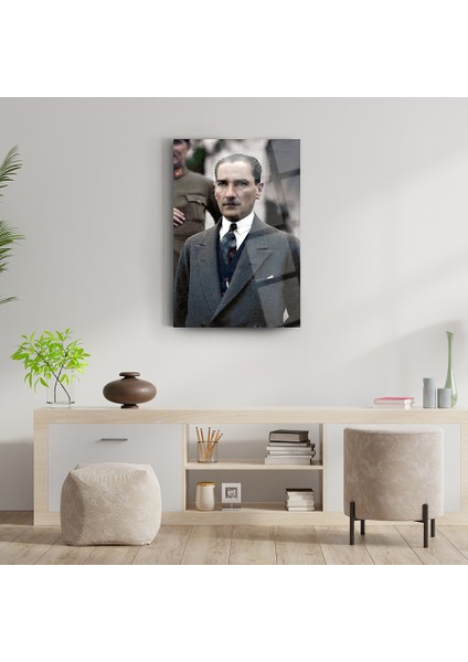 Atatürk 24 Cam Tablo-Atatürk Tablosu