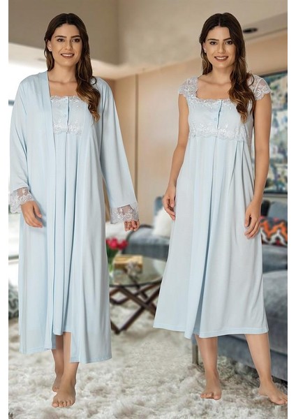 2302 Lohusa Gecelik Sabahlık Takım