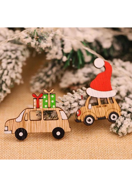 Baosity Noel Asılı Süsler Kolye Dekor Asılı Parti Ev Dekor Hediyeler Araba B(Yurt Dışından)