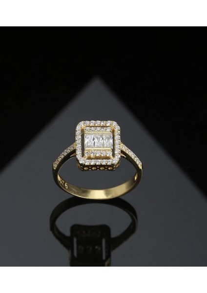 Gold Baget Kesim Gümüş Yüzük fiyatları