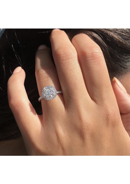 Yuvarlak Kesim Gümüş Tektaş fiyatları