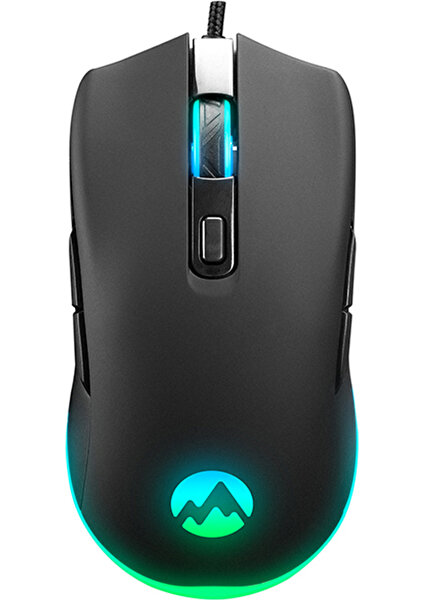 KB-R46 Carısma USB Rainbow Q Oyuncu Klavye + Sgm-L1 Lumos Siyah 6400DPI Rgb Makrolu Oyuncu Mouse