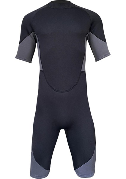 B Baosity Erkekler Dalış Suits One Piece Mayo Islak Suit Spearfishing Bodysuit Streç 2mm Xxl