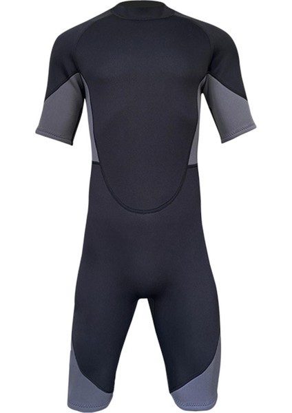 B Baosity Erkekler Dalış Suits One Piece Mayo Islak Suit Spearfishing Bodysuit Streç 2mm Xxl