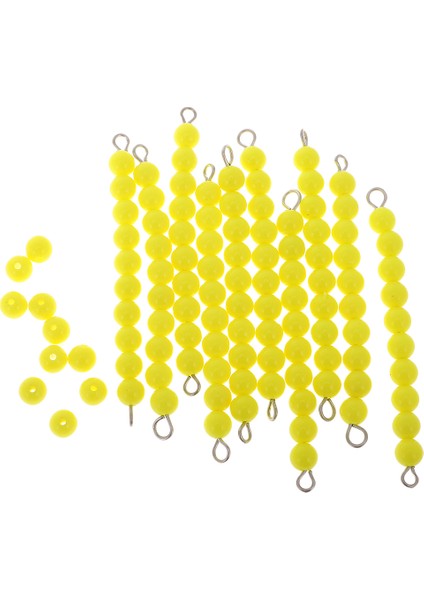 Montessori Matematik Malzemeleri - On, Yüz Bin Eads Set B