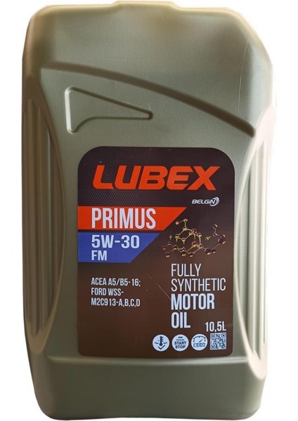 Primus 5W-30 FM 10.5 Litre Motor Yağı ( Üretim Yılı: 2022 )