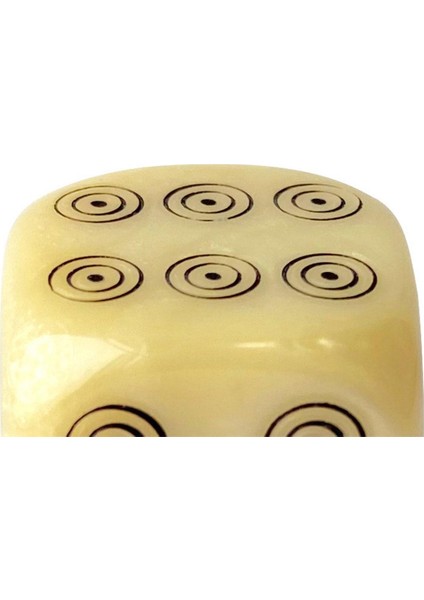 5 Adet 1.6 cm Altı Taraflı Zar Set Parti Prop Eğitici Oyuncak Masa Oyun Parçaları