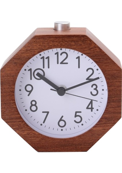 Işaretçi ile Masif Ahşap Sessiz Snooze Çalar Saat (Kare Kare) (Yurt Dışından) fırsatları