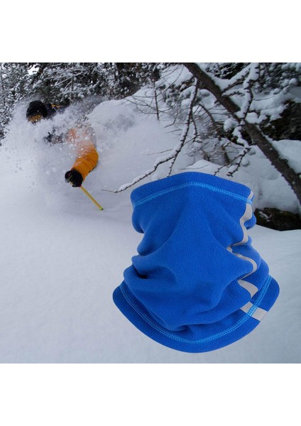 Yüz Maskesi Boyun Gaiter Nefes Bandana Kafa Rüzgar Geçirmez Güneş Kalkanı Eşarp Mavi indirimleri