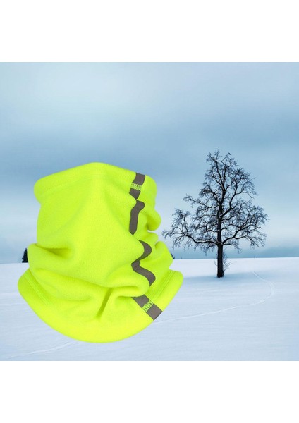 Baosity Yüz Maskesi Boyun Gaiter Nefes Bandana Kafa Rüzgar Geçirmez Güneş Kalkanı Eşarp Floresan Yeşil(Yurt Dışından) fırsatları