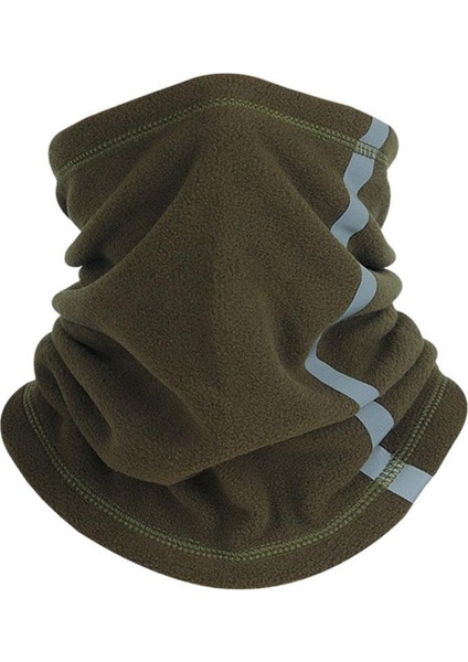 Yüz Maskesi Boyun Gaiter Nefes Bandana Kafa Rüzgar Geçirmez Güneş Kalkanı Eşarp Ordu Yeşil
