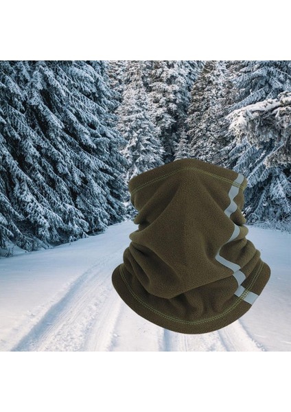 Yüz Maskesi Boyun Gaiter Nefes Bandana Kafa Rüzgar Geçirmez Güneş Kalkanı Eşarp Ordu Yeşil fiyatları