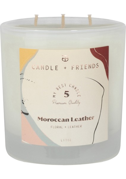 Candle And Friends No.5 Moroccan Leather Large Cam Mum 320GR.