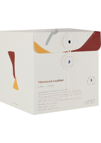 Candle And Friends No.5 Moroccan Leather Large Cam Mum 320GR.