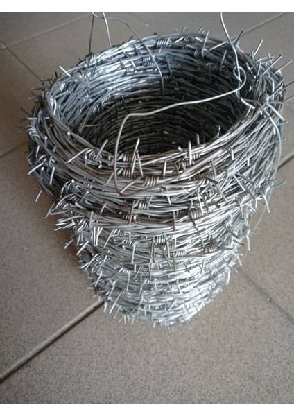 Dikenli Tel 125 M.lik 1,30*1,30 Mm-Galvanizli