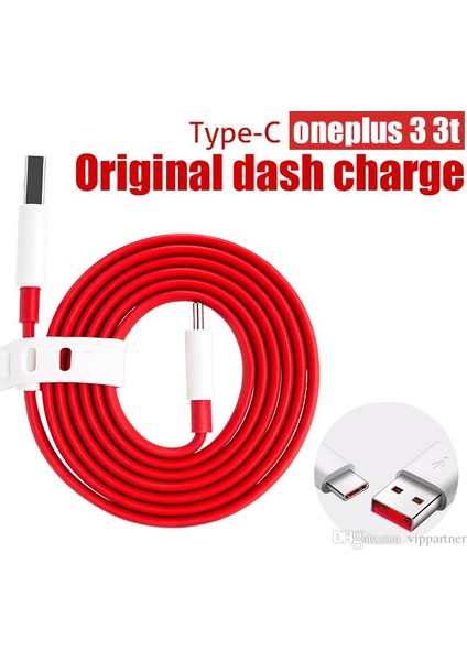 Kablo Usb-C Type-C USB Şarj Kablosu 1m Kırmızı Kalın Kablo