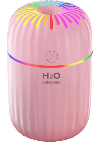 300ML Ultrasonik Hava Nemlendirici Difüzör Gece Lambası Uçucu Yağ Yatak Odası Beyaz fiyatları