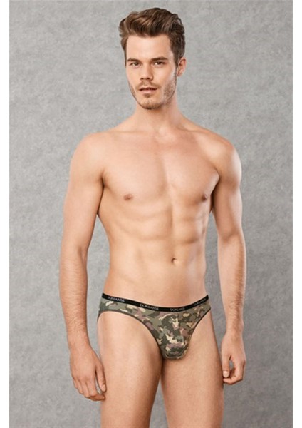 Doreanse Erkek Modal Baskılı Külot Slip 1335