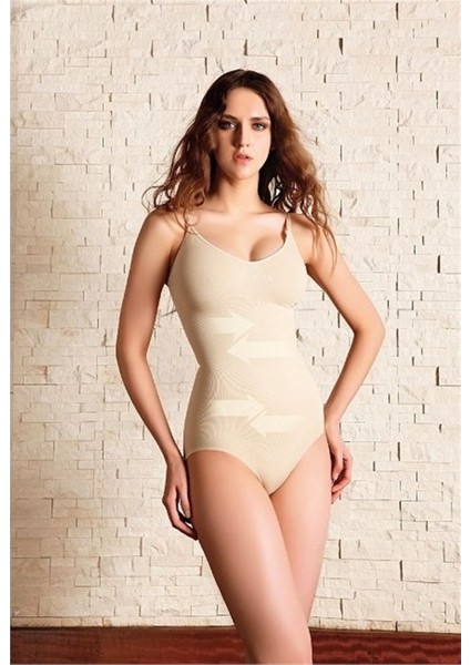 Anıl 5586 Çıtçıtlı Dikişsiz Body Korse