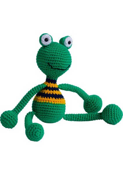 Kurbağa Amigurumi Oyuncak