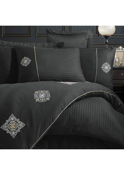 Elegant Zeugma Saten Çift Kişilik Nakışlı Nevresim Takımı fiyatları