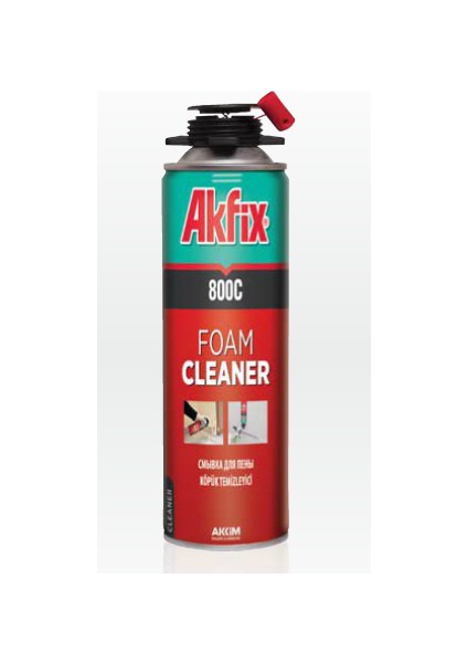 800C Köpük Temizleme Spreyi 500 ml Tabancalı