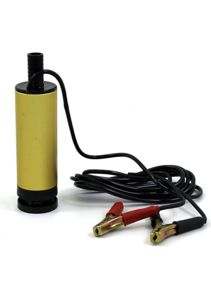 24 Volt Mazot Aktarma Pompası, Sintine Pompası 42 mm Dış Çap MAP03